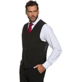 JP 1880 Herren Business-weste Zeus Flexnamic® Anzugweste, Schwarz, 60 EU