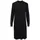 Strickkleid Midi Schwarz M