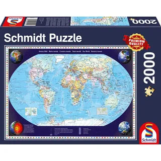 Schmidt Spiele Unsere Welt 2000 Teile)