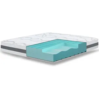 The White Stone Orthopädische Matratze 200 x 200 cm H3 Formschaum