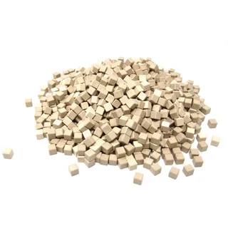 Wissner WISSNER® aktiv lernen – 1000 Dienes Einerwürfel aus RE-Wood, nachhaltiges Rechenmaterial für Grundschule, Mathematikunterricht und Dezimalrechnen, hergestellt in Bensheim/Hessen/Deutschland