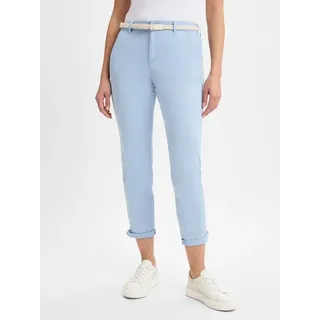 s.Oliver Bundfaltenhose Chino blau 38