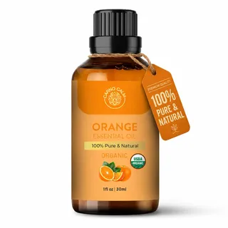 Carno Calm Ätherisches Bio Süßorangenöl 30ml | 100% Reines Natürliches Ätherisches Öl Orange für Diffusor, Raumduft, Seifen- & Kerzenherstellung | 1 fl oz