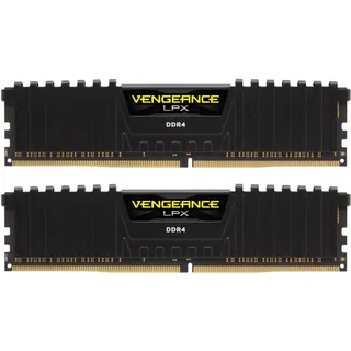 Vengeance LPX schwarz 16GB Kit DDR4 PC4-21300 (CMK16GX4M2A2666C16)