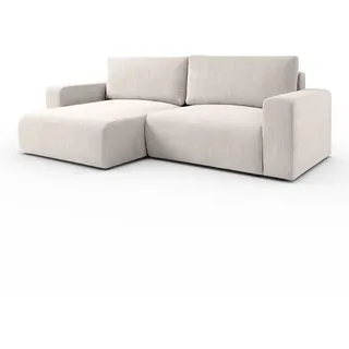 lookway Ecksofa 4-Sitzer Beige