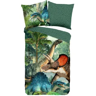 Good Morning Bettwäsche, Jurassic (Bettwäsche Set, 135 x 200 cm