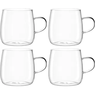LEONARDO Teetasse 0,57 l Transparent 4 St.
