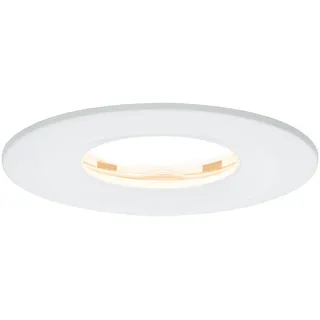 Paulmann Coin Slim 1 rund Weiß/Alu