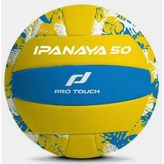 Pro Touch Ipanaya 50" Volleybälle, Yellow/Blue/White, 5