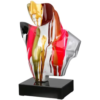 Casablanca modernes Design Skulptur - Multicolor - Kunststoff, Stein - 29x41x16 cm - stehend , Dekoration, Dekofiguren & Skulpturen, Skulpturen