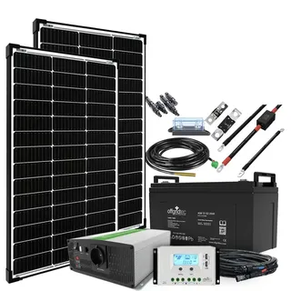 Offgridtec Autark M-Master 200W Solaranlage 1000W inkl. 122Ah AGM Akku