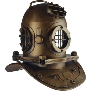 Blechmodell Eisen Taucherhelm Maritim Deko