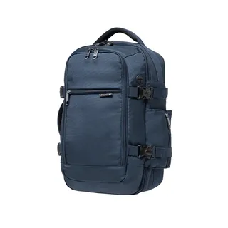 Puccini Easy Pack Handgepäck Rucksack 40x20x25 cm für Ryanair Reiserucksack Unter Sitzplatz Kabinentasche Flugzeug Reisetasche für Herren und Damen Multifunktionsrucksack 18L Dunkelblau