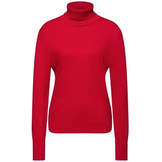STREET ONE Rollkragenpullover Rot 40