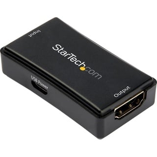 Startech StarTech.com HDMI-Signalverstärker (4K 60Hz, USB Powered, 7.1 Audiounterstützung, Signal Booster, YUV 4: 4: 4)