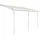 Terrassendach Sierra 447 x 230 cm weiß