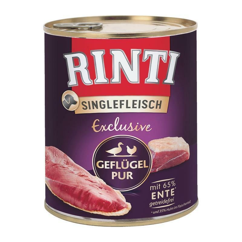 Bild von Singlefleisch Exclusive Geflügel Pur 12 x 800 g