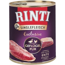 Bild von Singlefleisch Exclusive Geflügel Pur 12 x 800 g