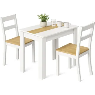 Esstisch Küchentisch 80x50 Disalo - Weiß