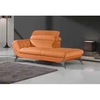 Egoitaliano Recamiere Leder orange