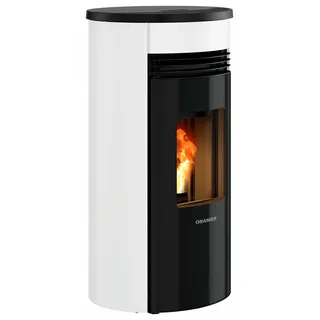 Oranier Sando 50 Stahl Schwarz/Abdeckplatte Seidenweiß
