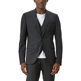 Slim Fit: Sakko mit Hyperstretch Black 102