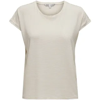ONLY Onlclaudia S/S Glitter Stripe Top JRS