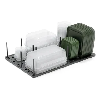 Umbra Peggy Schubladen Organizer 45 x 30 x 10 cm 2-tlg. anthrazit