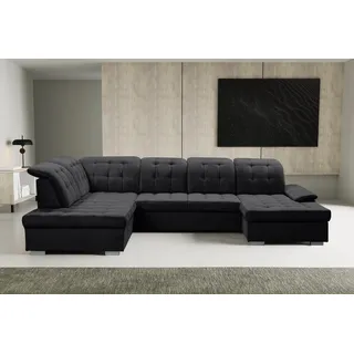 werk2 »Kordula-New Multifunktion Couch, Breite 332cm, bequem, U-Form« Sofa in U-Form mit Schlaffunktion & Bettkasten, Schlafcouch,