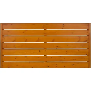 Sichtschutzzaunelement Faro Pinie lackiert 90 cm x 180 cm