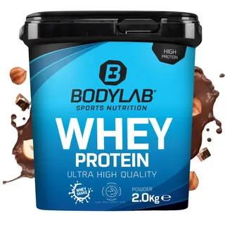 Whey Protein Haselnuss-Schokolade Pulver 2000 g