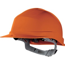 Deltaplus ZIRC1OR Industrieschutzhelm Mit Verstellbarem Kopfband, Orange, Größe Einstellbar