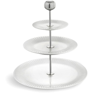 Kähler Etagere Ø28 cm Hammershøi legendäres dänisches Design Zeitlos, Weiss