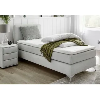 Jockenhöfer Gruppe Boxspringbett »"Elfie" OTTOs Choice! Topseller, inkl. Topper« erhältlich in den Breiten 90,140 & 180cm und diversen Farbvarianten, grau