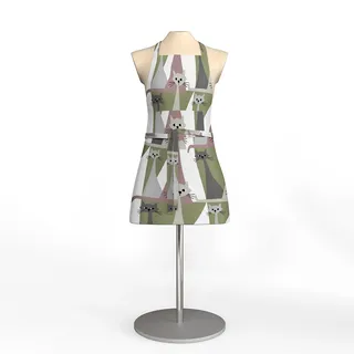 Arvidssons Textil Kitty Rosa Schürze Mit Tasche 65x85 cm