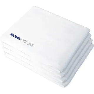 HOME DELUXE - Saunahandtuch 4er Set - 80 x 200 cm, 100% Baumwolle I Badetuch Saunatuch Strandtuch Handtuchset