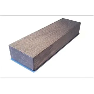 BLAUER BELGISCHER BROCKEN original 150x40mm I Schleifstein für Messer & Werkzeug I Wetzstein für den extra feinen Schliff effektiv & höchst präzise I Körnung 6000 mit Anreibestein