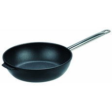 Bild von 163286 GastroTraditionell TITANIUM Sauteuse mit Edelstahlgriff - 28cm