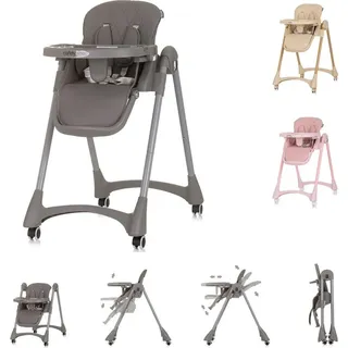 Chipolino Candy Shop, 4 Räder, verstellbar, Fußstütze, faltbar grau