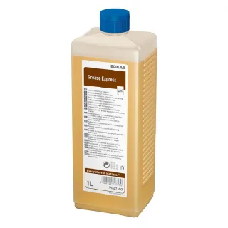 ECOLAB Grease Express Grillreiniger, Hervorragende Reinigungsleistung, auch bei hohen Temperaturen, 1000 ml - Flasche (1 Karton = 4 Flaschen)