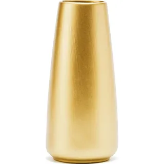 Keramikvase – Minimalistischer Boho Blumenvase(Helles Gold, Super groß)