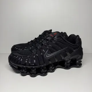 Shox TL Black / Metallic Hematite / Max Orange / Black 36
