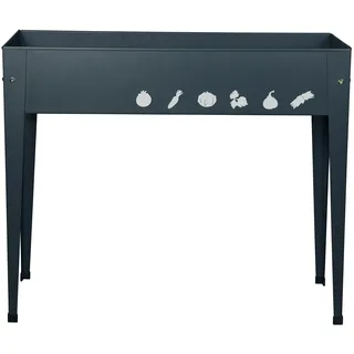 Herstera Hochbeet Urban 100 x 40 x 84 cm Grau