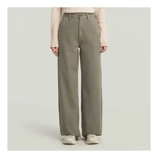 G-Star für Damen. D26432-E078-C982 Jeans Deck 2.0 High Loose Chino grau (33/32), Lässig, Baumwolle