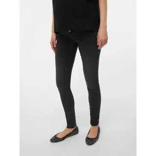 MAMA LICIOUS Mamalicious Mila Slim fit, Dg Maternity Jeans - Dark Grey denim), - M