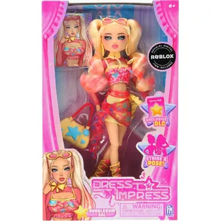 Dress To Impress - Fashion Doll - Bubble Gum Gal, Modepuppe, Weiblich, 6 Jahr(e), Junge/Mädchen, 30 mm, Mehrfarbig