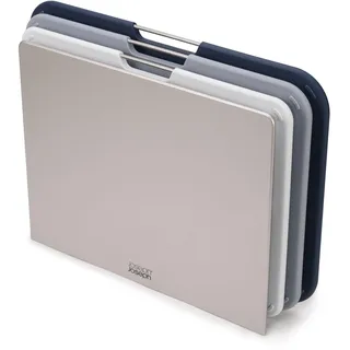 Joseph Joseph Schneidebrett-Set Kunststoff 3-tlg. 26 x 35,5 x 6,5 cm Grau