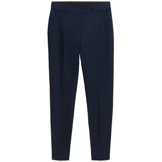 Tom Tailor Damen Mia Slim Hose, blau, Uni, Gr. 34/30