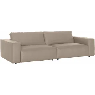 Musterring Big-Sofa »LUCIA« in vielen Qualitäten und 4 unterschiedlichen Nähten, 3-Sitzer, beige