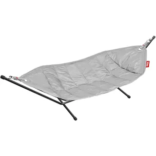 Fatboy Headdemock Hängematte - 270 x 138 cm - Hellgrau | Klappbare Hängematte mit Gestell, Outdoor, Camping, Garten & Terrasse, Reise Hängesessel, Polyester, bis zu 150kg